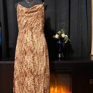 Spaghetti strap midi dress